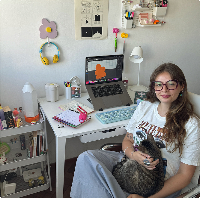 a photo of vini, my everyday coworker